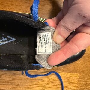 Umbro Kids Black and Blue Sneakers